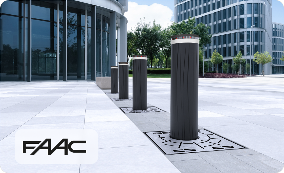 FAAC security bollards